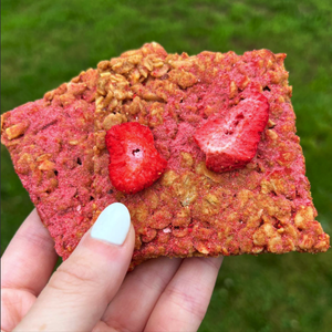 Strawberry Shortcake Crunch Bark