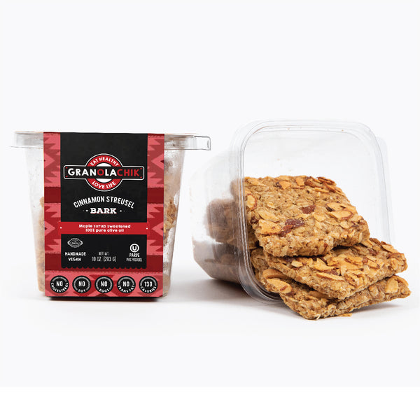 Cinnamon Streusel Crunch Bark